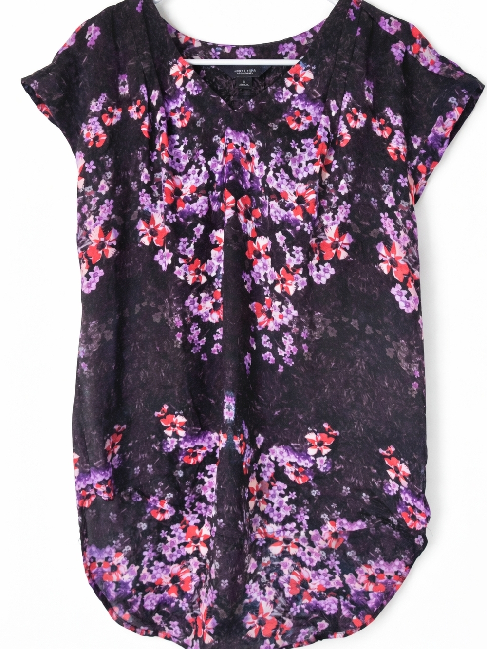 Simply Vera Vera Wang Floral Top – Women’s Size Small